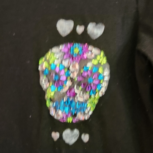 Modcloth Crochet Skull long-sleeved top - Picture 3 of 9